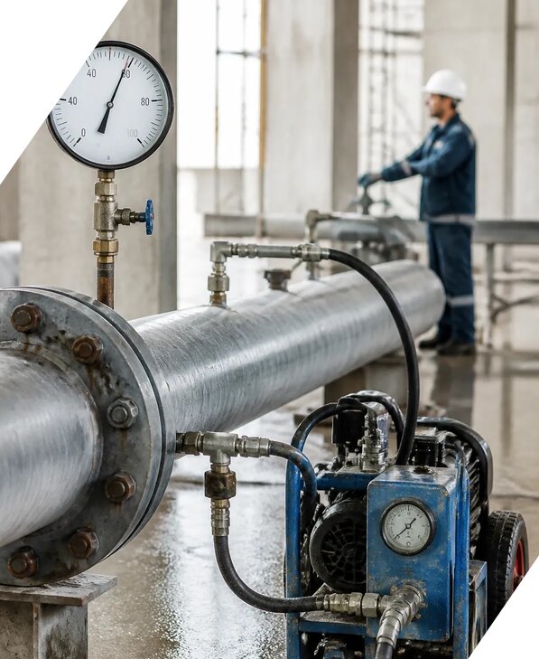 Испытание трубопроводов на прочность в Ефремах от 5123 р. | ЭкспертизаРоссия
