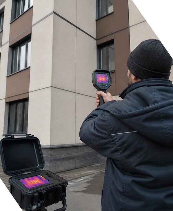 Тепловизионное обследование зданий и сооружений в Ефремах