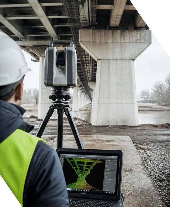 Лазерное сканирование мостов для обследования конструкций в Ефремах